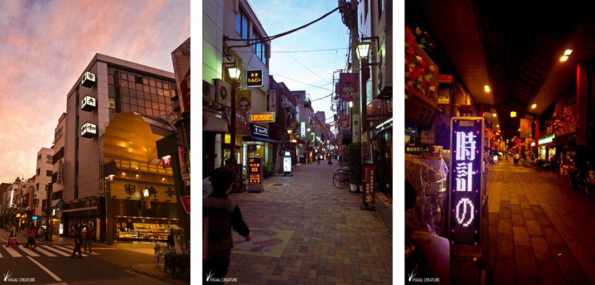 Japan Revisited: Tokyo Streets Triptych